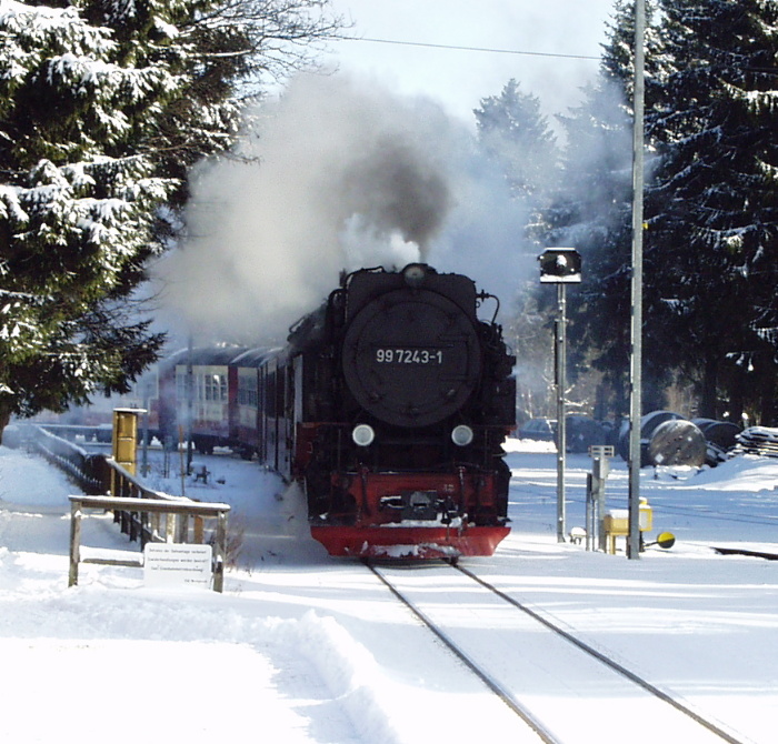 Steam in the Snow